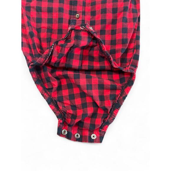 Carter's/Jumping Beans Outfit Overalls Button Down Sweater 12M - Picture 9 of 12